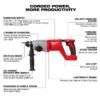 Milwaukee 2613-20 M18 1” SDS-Plus D-Handle Rotary Hammer-Tool Only