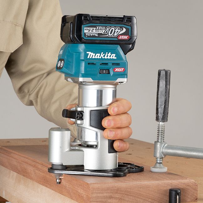 Makita RT001GZ01 40V MAX XGT Compact Router with AWS and XPTTool Only