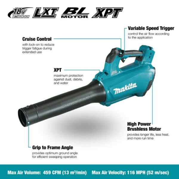 Untitled design - 2023-03-06T094638.332 Makita DUB184Z 18V LXT Cordless Turbo Blower-Tool Only
