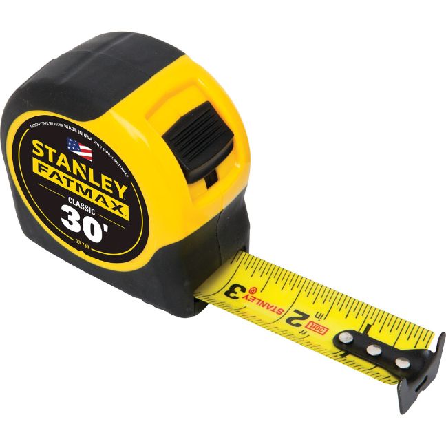 Stanley 33-730 FATMAX 30ft Classic Tape Measure