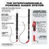 Milwaukee 3577-21 M12 TRAPSNAKE 6ft Toilet Auger and 4ft Urinal Auger Kit
