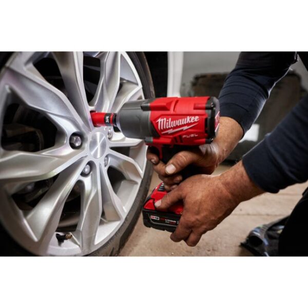 Milwaukee 49-66-7831 SHOCKWAVE IMPACT DUTY 1/2" Drive SAE and Metric Lug Nut Wheel Socket Set​ 5-Piece