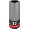 Milwaukee 49-66-7808 SHOCKWAVE IMPACT DUTY 1/2" Drive 23mm Metric Lug Nut Wheel Socket