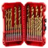 Milwaukee 48-89-4861 SHOCKWAVE IMPACT DUTY RED HELIX Titanium Metric Drill Bit Set 25-Piece Milwaukee 48-89-4861 SHOCKWAVE IMPACT DUTY RED HELIX Titanium Metric Drill Bit Set 25-Piece
