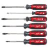 Milwaukee MT200-6 USA Made Cushion Grip Screwdriver Kit 6-Piece