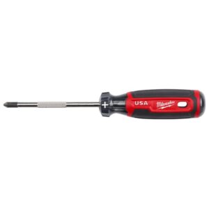 Milwaukee MT202 USA Made #2 Phillips x 4" Shank Cushion Grip Screwdriver