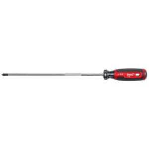 Milwaukee MT204 USA Made #2 Phillips x 10" Shank Cushion Grip Screwdriver