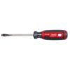 Milwaukee MT206 USA Made 1/4" Slotted x 4" Shank Cushion Grip Screwdriver Milwaukee MT206 USA Made 1/4" Slotted x 4" Shank Cushion Grip Screwdriver