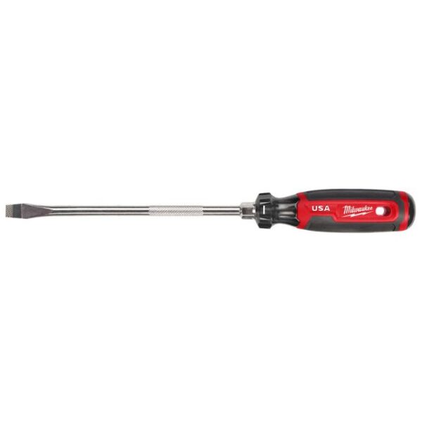 Milwaukee MT209 USA Made 3/8" Slotted x 8" Shank Cushion Grip Screwdriver