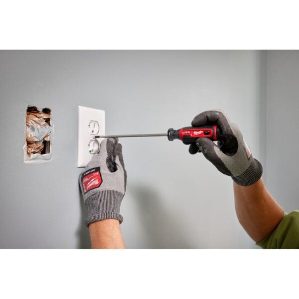 Milwaukee MT212 USA Made 3/16" Cabinet Slotted x 6" Shank Cushion Grip Screwdriver