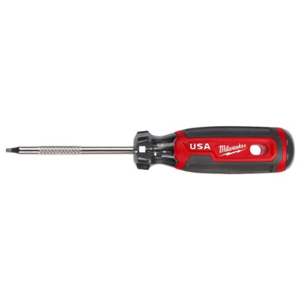 Milwaukee MT217 USA Made #1 Square Drive x 3" Shank Cushion Grip Screwdriver