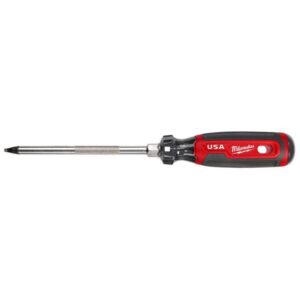 Milwaukee MT219 USA Made #3 Square Drive x 6" Shank Cushion Grip Screwdriver