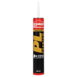 LePage PL PREMIUM All-Purpose Polyurethane Construction Adhesive - 825 ml