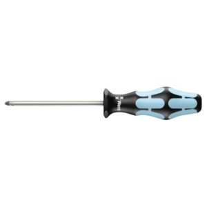 Wera 032030 3350 Stainless Steel Pozidriv Screwdriver PZ#0 x 60mm