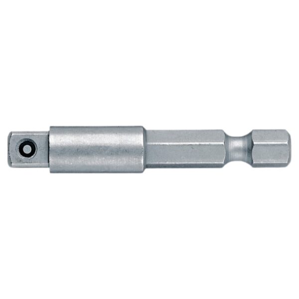 Wera 050205 Male 1/4" Hex to Male 1/4" Square Drive Power Tool Adaptor - 50mm