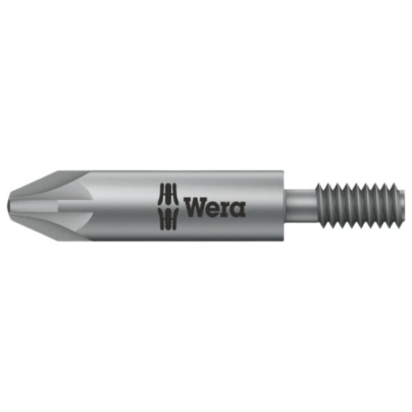 Wera 065096 851/11 Pozidriv M4 Threaded Bit PZ2 x 33mm 5-Pack