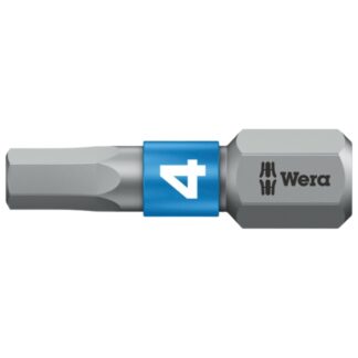 Wera 056684 840/1 BTZ Hex-Plus Insert Bit 4.0 x 25mm 10-Pack