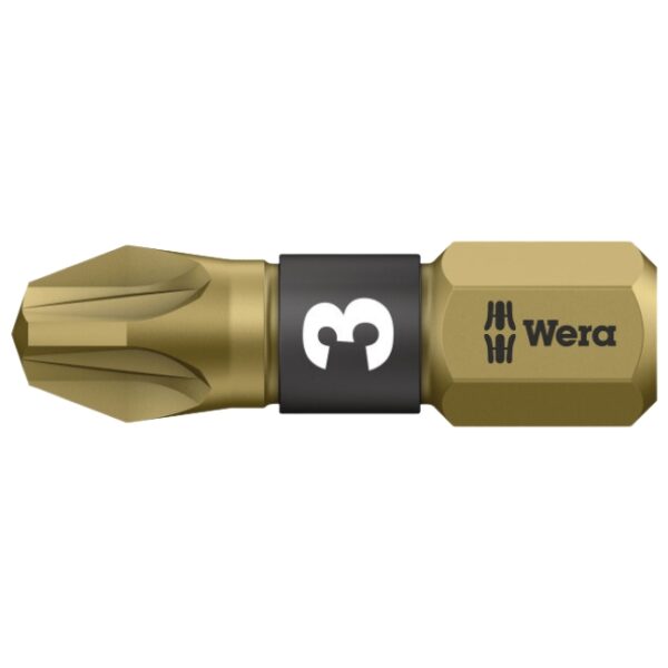 Wera 056714 855/1 BTH Pozidriv Bitorsion Insert Bit PZ3 x 25mm 10-Pack Wera 056714 855/1 BTH Pozidriv Bitorsion Insert Bit PZ3 x 25mm 10-Pack