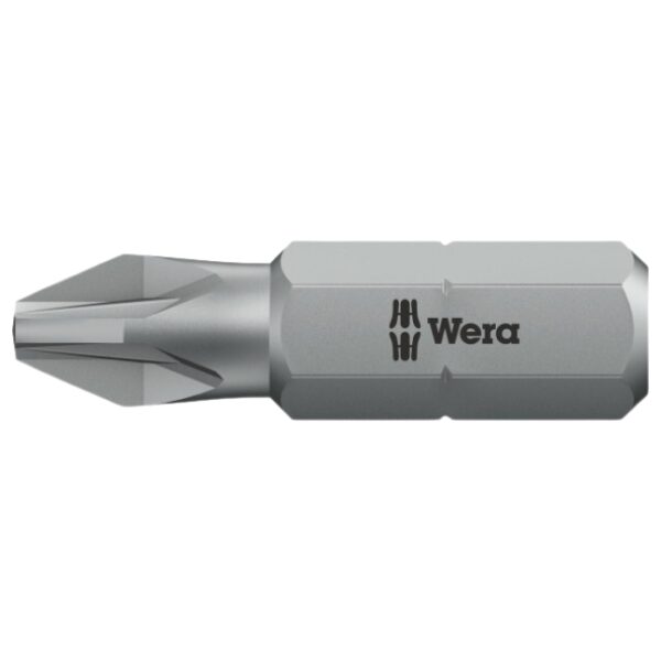 Wera 056805 855/1 Z Pozidriv Insert Bit PZ0 x 25mm 10-Pack Wera 056805 855/1 Z Pozidriv Insert Bit PZ0 x 25mm 10-Pack