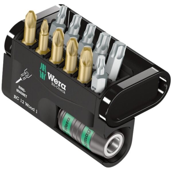 Wera 057423 BIT-CHECK 12 PH/PZ/TX Wood 1 Insert Bit Set Wera 057423 BIT-CHECK 12 PH/PZ/TX Wood 1 Insert Bit Set