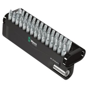Wera 057432 BIT-CHECK 30 Wood 2 PH/PZ/TX Assorted Insert Bit Set