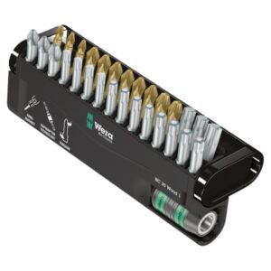 Wera 057433 BIT-CHECK 30 Wood 1 PH/PZ/TX Assorted Insert Bit Set
