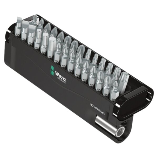 Wera 057434 BIT-CHECK 30 Metal 1 PH/PZ/TX Assorted Insert Bit Set Wera 057434 BIT-CHECK 30 Metal 1 PH/PZ/TX Assorted Insert Bit Set