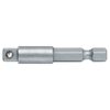 Wera 311517 870/4 Hexagon To External Square, Adaptor 1/4" Square Drive x 1/4" Hex Drive