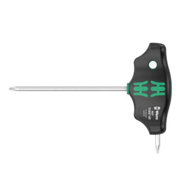 Wera 023372 467 HF TORX T-Handle Screwdriver with Holding Function TX15 x 100mm Wera 023372 467 HF TORX T-Handle Screwdriver with Holding Function TX15 x 100mm
