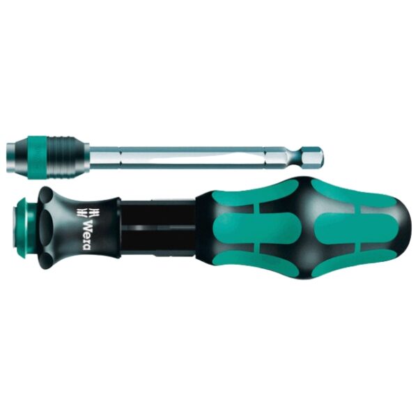 Wera 051000 818/4/1 Kraftform Kompakt 20 Bitholding Screwdriver with Empty Handle Wera 051000 818/4/1 Kraftform Kompakt 20 Bitholding Screwdriver with Empty Handle