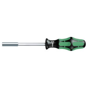 Wera 051005 810/1 Kraftform Bitholding Screwdriver, Hexagon 1/4" Head x 120mm Shaft