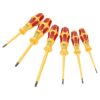 Wera 051575 1060 i/1062 i/6 Kraftform VDE Slotted/Phillips Screwdriver Set 6-Piece Wera 051575 1060 i/1062 i/6 Kraftform VDE Slotted/Phillips Screwdriver Set 6-Piece