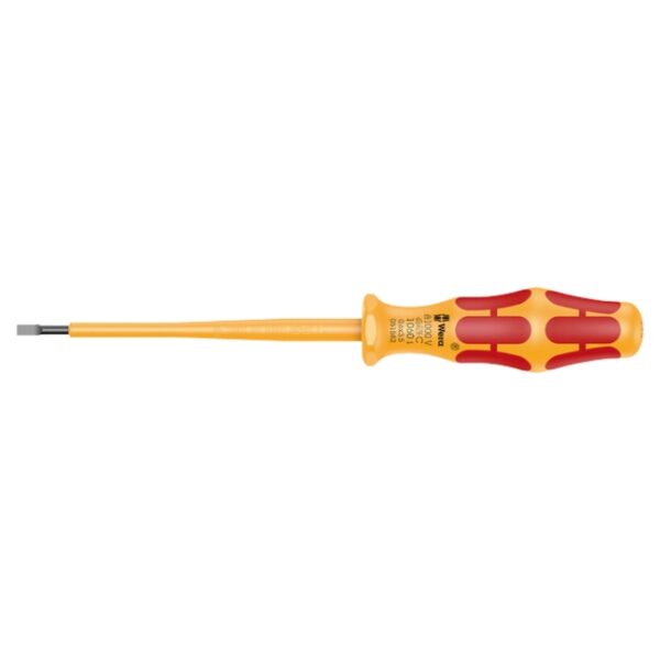 Wera 051582 1060 i Kraftform VDE Slotted Screwdriver 0.6 x 3.5 x 100mm