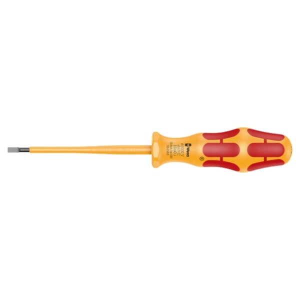 Wera 051583 1060 i Kraftform VDE Slotted Screwdriver 0.8 x 4.0 x 100mm