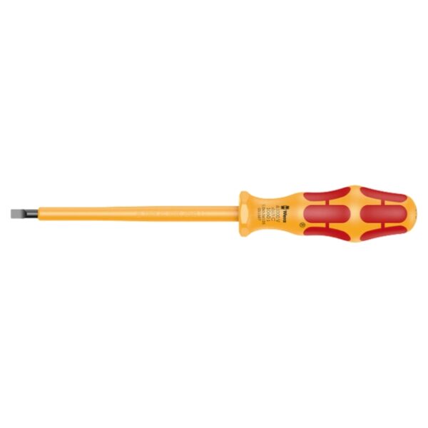 Wera 051587 1060 i Kraftform VDE Slotted Screwdriver 1.0 x 5.5 x 125mm