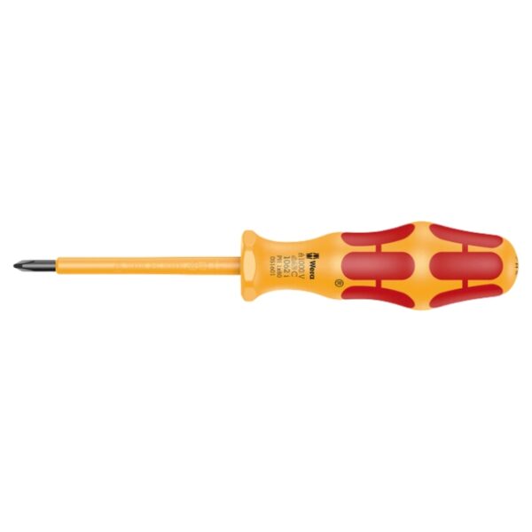 Wera 051601 1062 i Kraftform VDE Phillips Screwdriver PH1 x 80mm