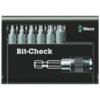 Wera 056158 BIT-CHECK 7 TX BO Security TORX Bit Set