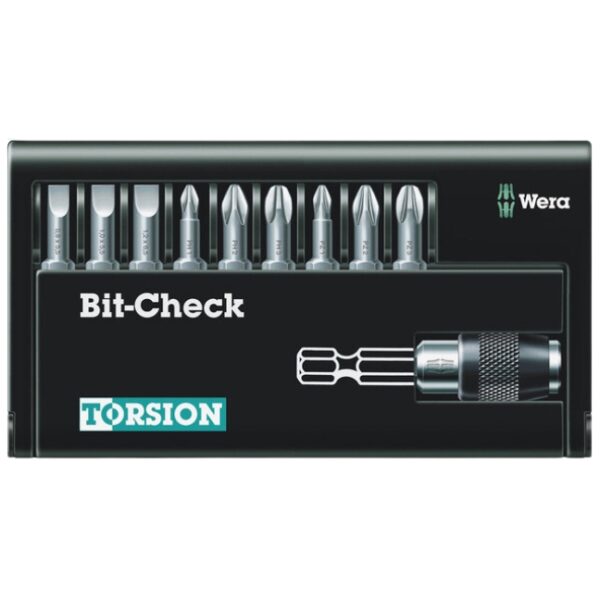 Wera 056161 BIT-CHECK 10 Universal 1 Bit Set