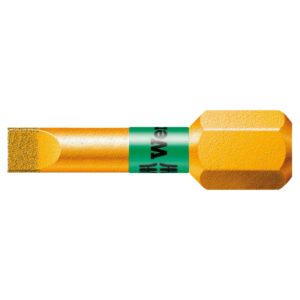Wera 056172 800/1 BDC Slotted BiTorsion Diamond Coated Bit 0.8 x 5.5 x 25mm 10-Pack