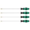 Wera 028074 367/4 HF Kraftform Plus Torx HF Extra Long Screwdriver Set 4-Piece