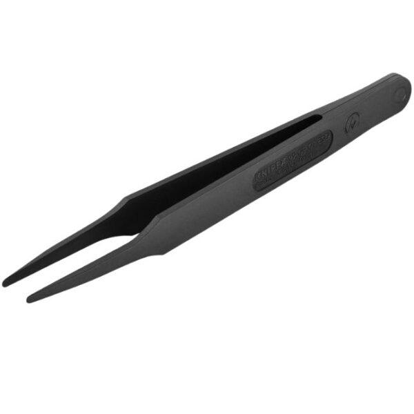 Knipex 920901ESD 4-1/2" Plastic Gripping Tweezers - ESD Blunt Tips Knipex 920901ESD 4-1/2" Plastic Gripping Tweezers - ESD Blunt Tips