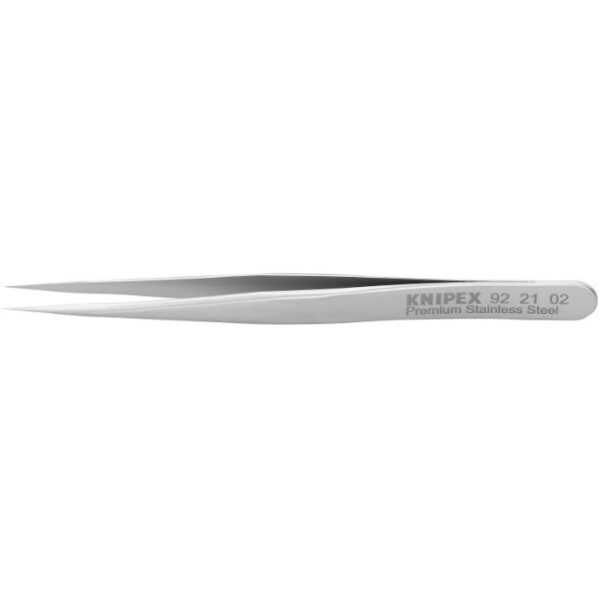 Knipex 922102 4-3/4" Premium Stainless Steel Gripping Tweezers - Needle Point Tips Knipex 922102 4-3/4" Premium Stainless Steel Gripping Tweezers - Needle Point Tips
