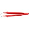 Knipex 923764 6" Stainless Steel GrippingTweezers - VDE Insulated 30° Angled Tip Knipex 923764 6" Stainless Steel GrippingTweezers - VDE Insulated 30° Angled Tip