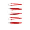Knipex 920004 Stainless Steel Tweezer - VDE Insulated Set in Tool Roll 5-Pieces Knipex 920004 Stainless Steel Tweezer - VDE Insulated Set in Tool Roll 5-Pieces