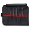 Knipex 920005ESD Plastic Tweezers - ESD Set in Tool Roll 5-Piece Knipex 920005ESD Plastic Tweezers - ESD Set in Tool Roll 5-Piece