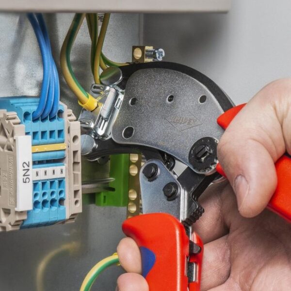 Knipex 975318 9-1/2" Twistor16 Self-Adjusting Crimping Pliers For Wire Ferrules