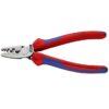 Knipex 9772180 7-1/4" (180mm) Crimping Pliers for Wire Ferrules