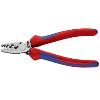 Knipex 9772180 7-1/4" (180mm) Crimping Pliers for Wire Ferrules