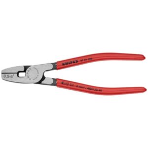 Knipex 9781180 7-1/4" (180mm) Crimping Pliers for Wire Ferrules