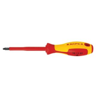 Knipex 981202 4" VDE Insulated R2 Square Drive Screwdriver